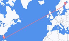 Loty z Key West w Stanach Zjednoczonych do Vaasy w Finlandii