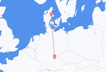 Flyreiser fra Århus, Danmark til Nürnberg, Tyskland