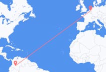 Flyrejser fra La Macarena, Colombia til Eindhoven, Holland