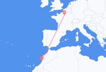 Flyrejser fra Agadir til Paris