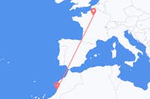 Flights from Agadir to Paris