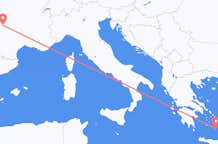 Flug frá Brive-la-Gaillarde til Santorini