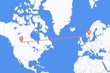 Flights from Lloydminster to Oslo