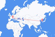 Flights from Ulsan, South Korea to Milan, Italy