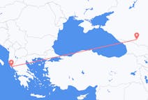 Flüge von der Stadt Naltschik in die Stadt Korfu