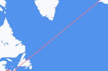 Flyg från Halifax, Kanada till Reykjavík, Island