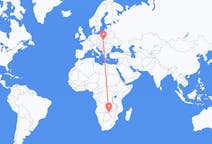 Flyg från Livingstone, Zambia, Zambia till Krakow, Polen