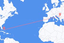 Flyg från Nassau till Belgrad