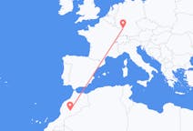 Flyreiser fra Quarzazate, Marokko til Karlsruhe, Tyskland