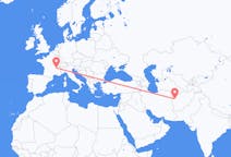 Flights from Herat, Afghanistan to Lyon, France