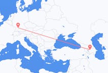 Vols de Gandja, Azerbaïdjan pour Stuttgart, Allemagne