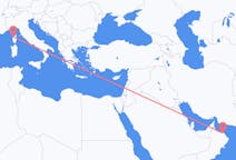 Flyg från Muscat till Calvi