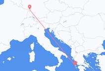 ギリシャのから ケファロニア島、ドイツのへ カールスルーエフライト