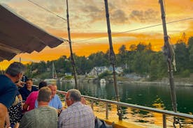 Crucero con cena por el fiordo de Oslo en un velero