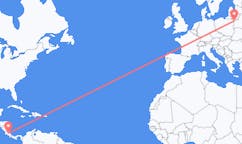 Flights from Tambor, Costa Rica to Grodno, Belarus