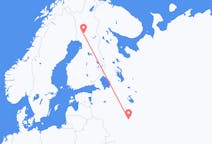 Flyreiser fra Moskva, Russland til Rovaniemi, Finland