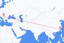 Flyrejser fra Fuzhou, Kina til Beograd, Serbien