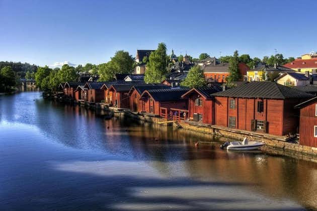 EXCURSIONS DE LA RIVE: Visite d'une demi-journée en petit groupe de la vieille ville de Porvoo au départ d'Helsinki