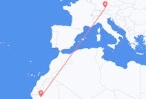 Flyg från Atar, Mauretanien till München, Tyskland