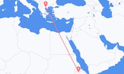 Flyg från Inda Silasē, Etiopien till Thessaloníki, Grekland