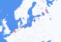 Flights from Petrozavodsk, Russia to Eindhoven, the Netherlands
