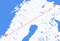 Flüge von der Stadt Murmansk in die Stadt Trondheim
