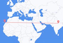 Flyrejser fra Lucknow, Indien til Ajuy, Spanien