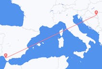 Flyrejser fra Osijek, Kroatien til Jerez, Spanien