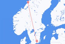 Flights from Ronneby, Sweden to Namsos, Norway