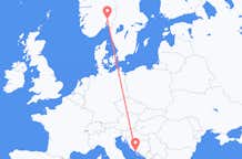 Flights from Split to Oslo