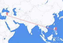 出发地 菲律宾出发地 卡坦端内斯·维拉克目的地 土耳其加濟安泰普的航班