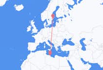 出发地 利比亚出发地 米苏拉塔目的地 瑞典斯德哥尔摩的航班