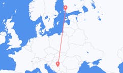 Loty z Tuzla, Bośnia i Hercegowina do Turku, Finlandia