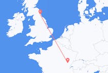 Flights from Dole, France to Newcastle upon Tyne, England