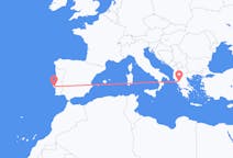 Vluchten van Ioánnina, Griekenland naar Lissabon, Portugal