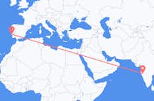 Flights from Kolhapur to Lisbon