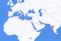 Loty z Kolhapur w Indiach do Lizbony w Portugalii
