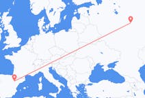 Flights from Nizhny Novgorod, Russia to Zaragoza, Spain