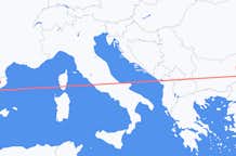 Flights from Barcelona to Burgas