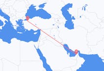 Flights from Dubai, United Arab Emirates to Bursa, Turkey
