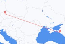 Fly fra Gelendzhik til Praha