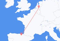 네덜란드 에인트호번에서 출발해 스페인 비토리아-가스테이즈에게(으)로 가는 항공편
