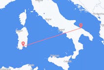 Flights from Bari, Italy to Cagliari, Italy