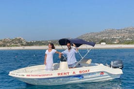 Private Rent a Boat without License in Greece