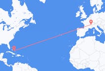 Flyg från George Town, Bahamas till Genève, Bahamas