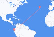 Flights from Tumbes, Peru to Terceira Island, Portugal