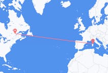 Flyrejser fra Saguenay, Canada til Olbia, Italien