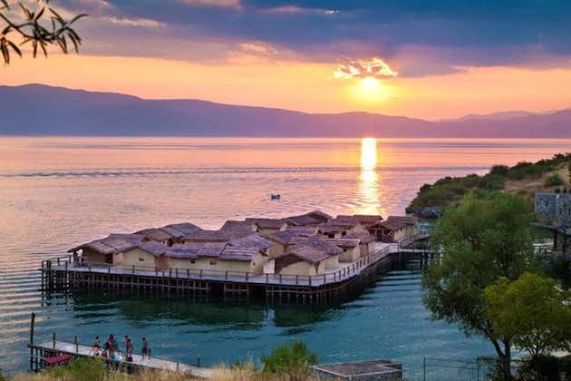 Visite d'Ohrid Pogradec (Albanie)