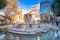 Photo of Venetian Morosini Fountain in the Lions square, Heraklion, Crete, Greece.