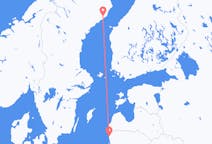 Voli da Palanga, Lituania a Umeå, Svezia